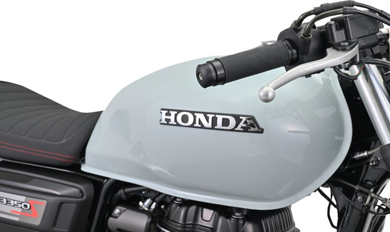 Daytona "RING" Handlebar Ends CNC Black Aluminium Pair