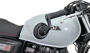 Daytona "RING" Handlebar Ends CNC Black Aluminium Pair
