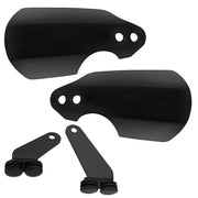 Memphis Shades Metric Handguards Black Plastic Pair