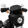 Memphis Shades Metric Handguards Black Plastic Pair