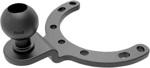RAM Mounts Gas Tank Mount Base with 1" Ball Black Powder-Coated Honda KTM Mounting Aluminium