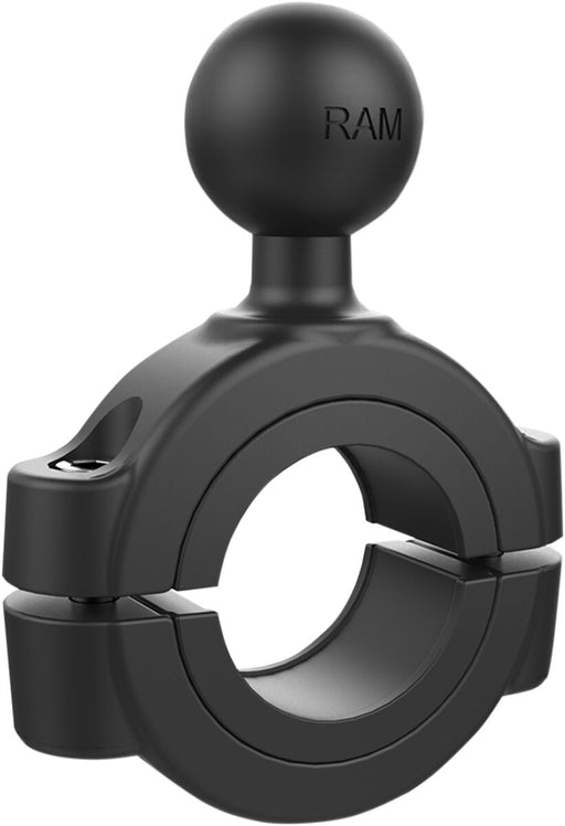 RAM Mounts Torque™ Handlebar/Rail Mount Base with 1" Ball Black Powder-Coated Universal Accessory Mounting Aluminium