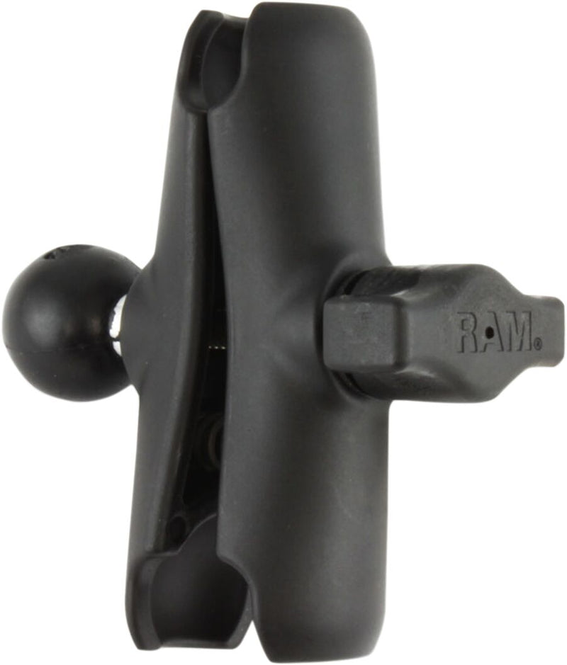 RAM Mounts Ball Accessory Base Adapter for B-Size Socket Arm Black Powder-Coated Universal Mounting Aluminium Each