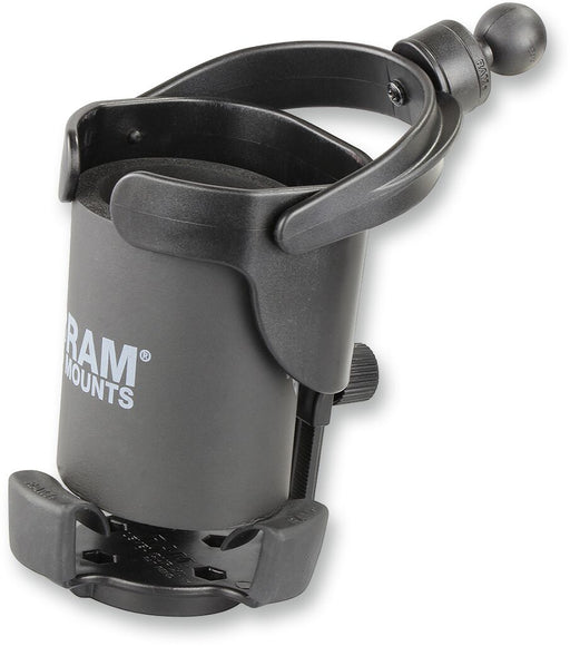 RAM Mounts Level Cup™ XL Holder Black Flat Universal Drink PVC