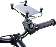 RAM Mounts Tough-Claw™ Mount with Universal X-Grip® Cradle Black Flat Large Phone Aluminium Composite Each
