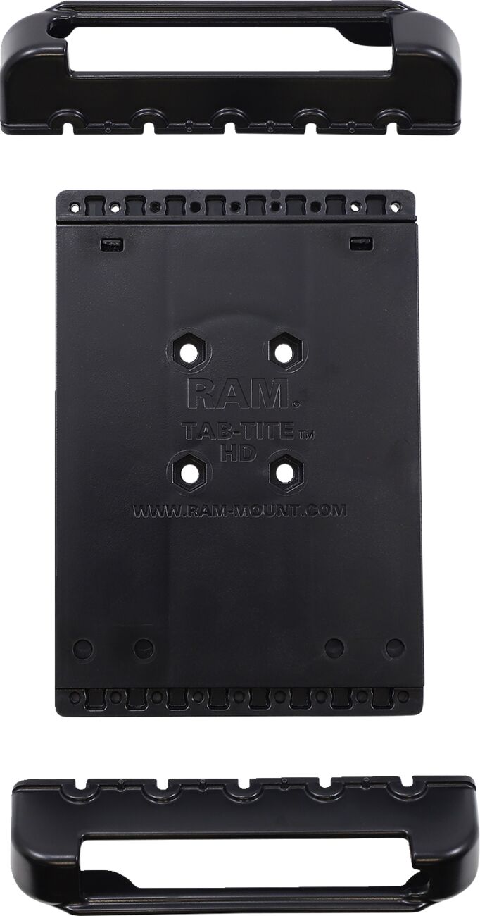 RAM Mounts Tab-Tite™ Spring Loaded Holder Cradle Black Flat Universal Tablet Composite