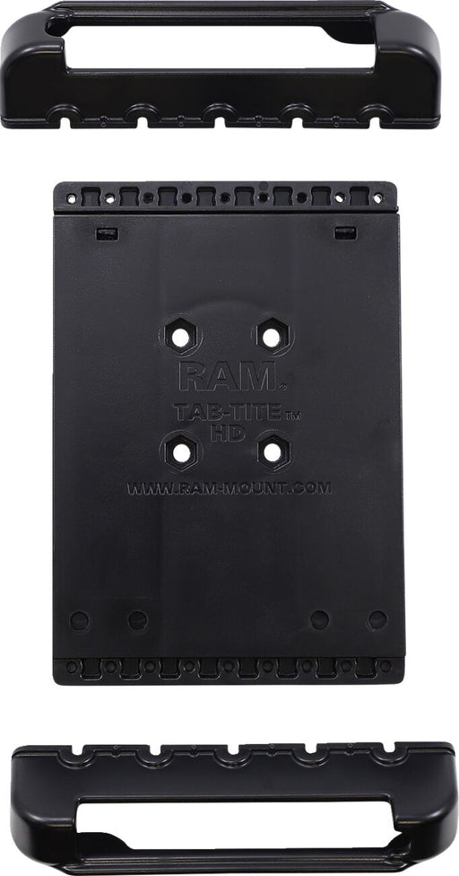 RAM Mounts Tab-Tite™ Spring Loaded Holder Cradle Black Flat Universal Tablet Composite