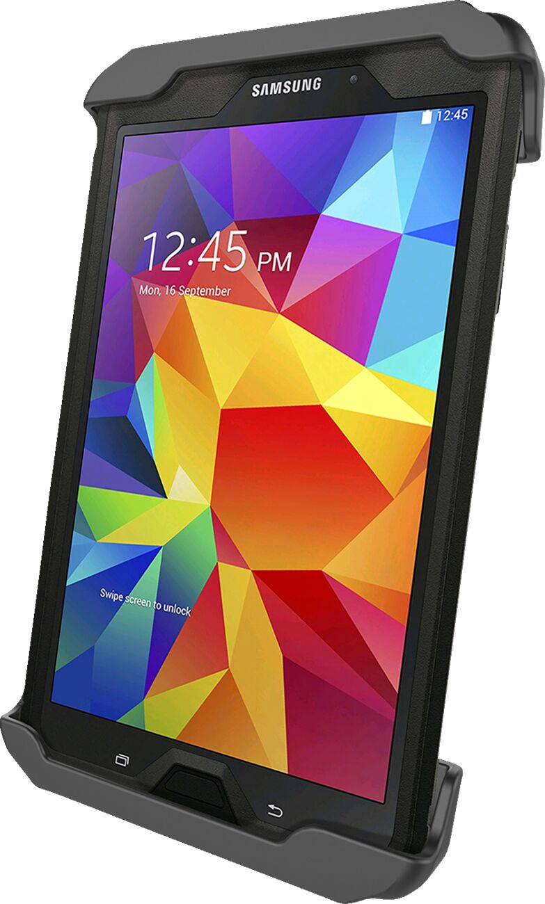 RAM Mounts Tab-Tite™ Spring Loaded Holder Cradle Black Flat Universal Tablet Composite Each
