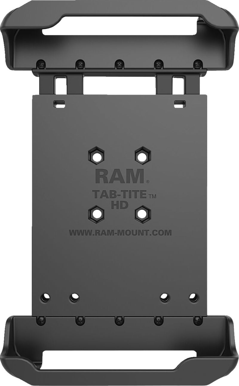 RAM Mounts Tab-Tite™ Spring Loaded Holder Cradle Black Flat Universal Tablet Composite Each