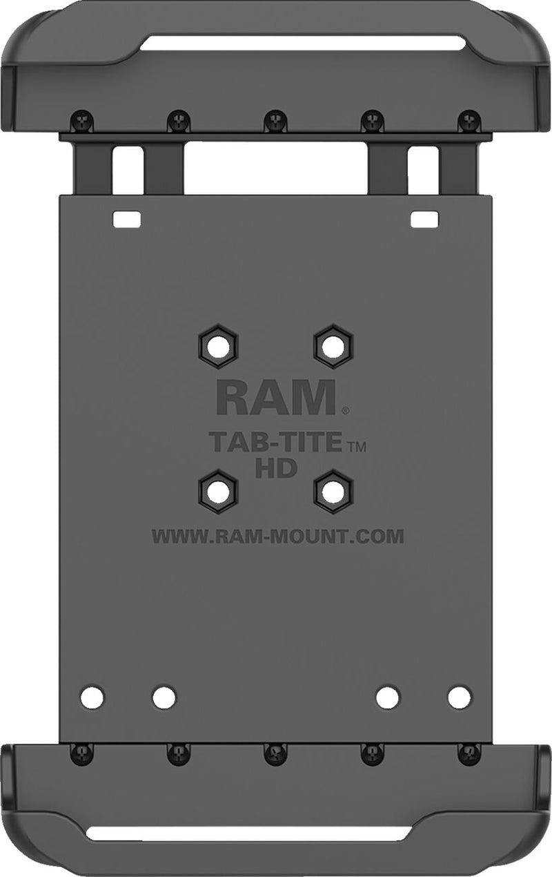 RAM Mounts Tab-Tite™ Spring Loaded Holder Cradle Black Flat Universal Tablet Composite Each