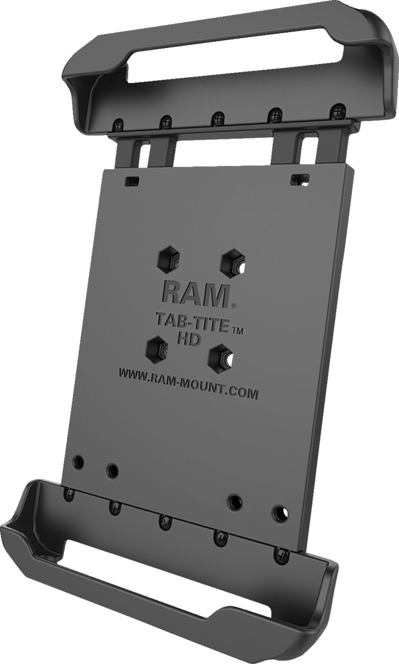 RAM Mounts Tab-Tite™ Spring Loaded Holder Cradle Black Flat Universal Tablet Composite Each