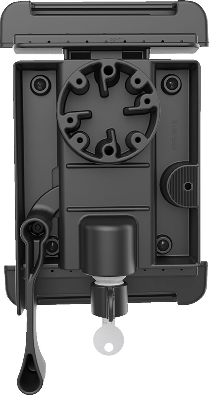 RAM Mounts Tab-Lock™ Spring Loaded Holder Cradle Black Flat Universal Tablet Composite Each