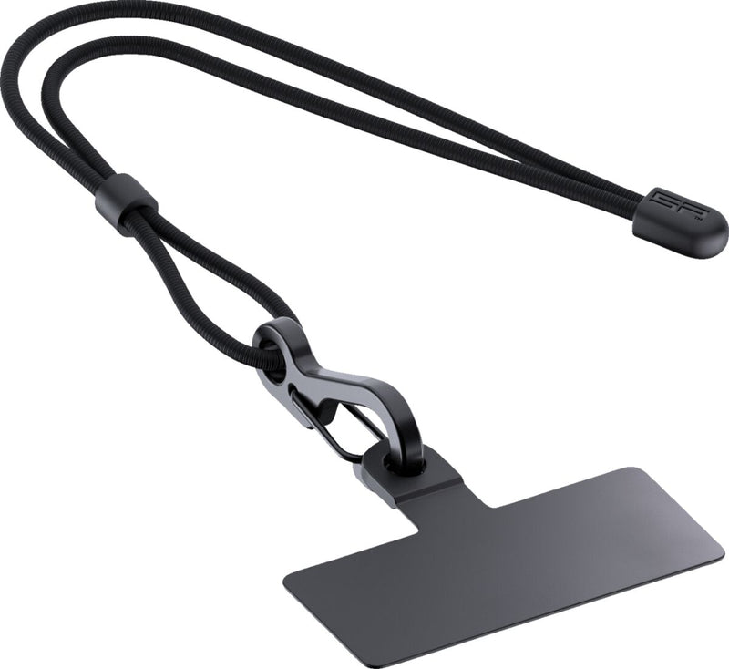 SP Connect SPC+ Phone Case Lanyard Black Flat Composite