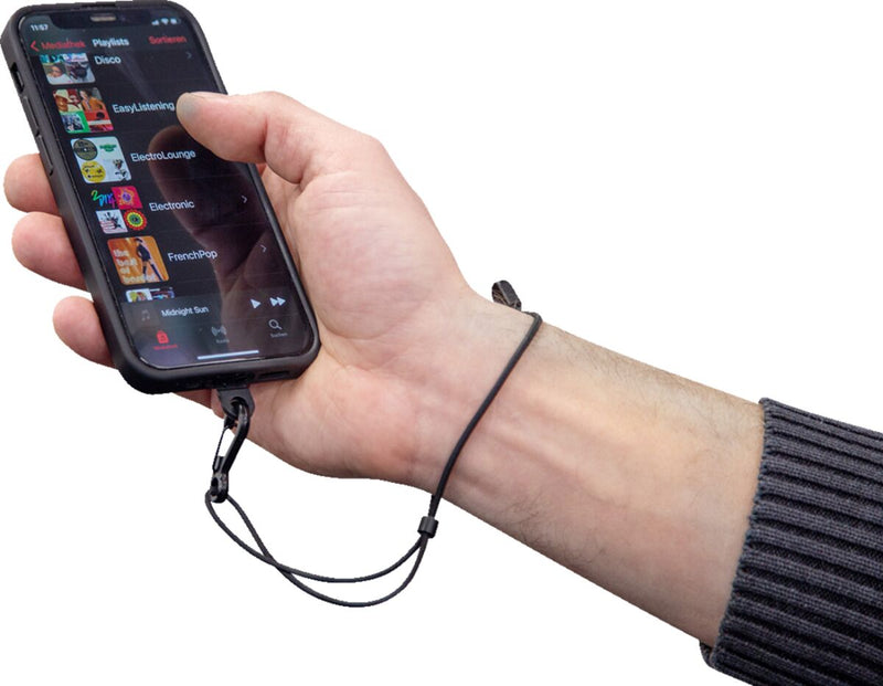 SP Connect SPC+ Phone Case Lanyard Black Flat Composite #52817