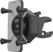 RAM Mounts X-Grip® Mount Kit Vibe Safe™ Cradle Black Powder-Coated Mounting Phone Aluminium
