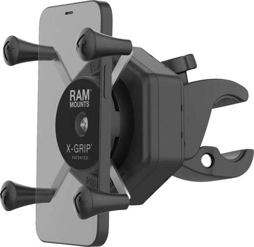 RAM Mounts X-Grip® Mount Kit Vibe Safe™ Cradle Black Powder-Coated Mounting Phone Aluminium