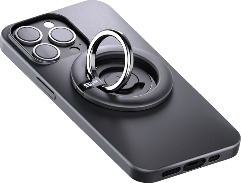 SP Connect SPC+ Magnetic Ring Mount Black Polished Universal Phone Composite #52844