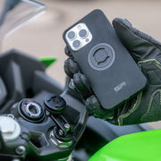SP Connect Moto Stem Mount Pro SPC+ Black Flat Universal Phone Aluminium #52849