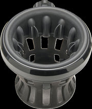 Ciro Drink Holder Reducer Ring Standard Adapter Black Flat Rubber Each