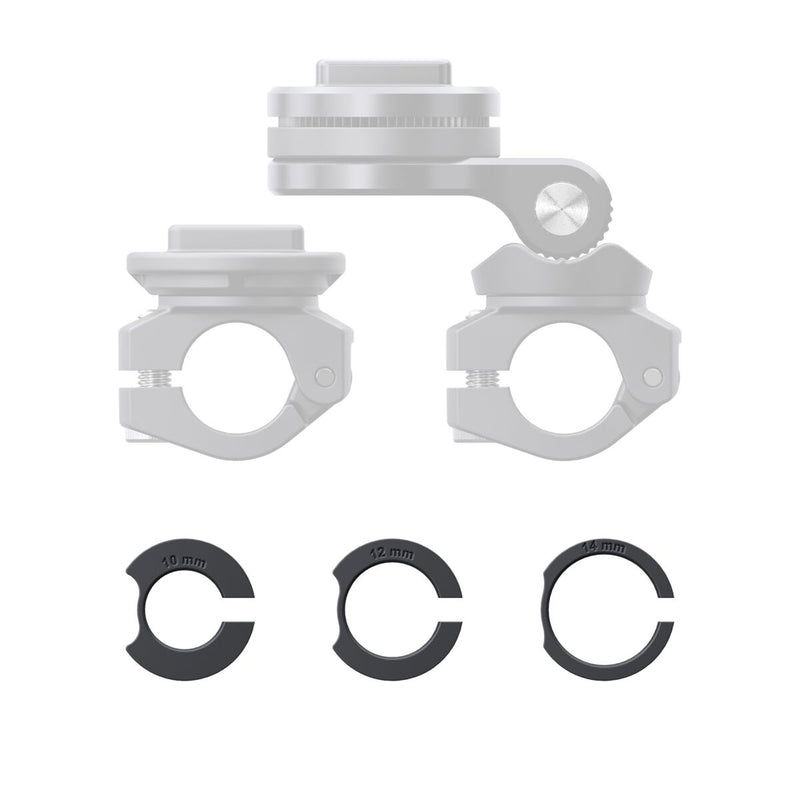 SP Connect Diameter Adapters Mirror Mount (Pro) Black Mounting Set #59003