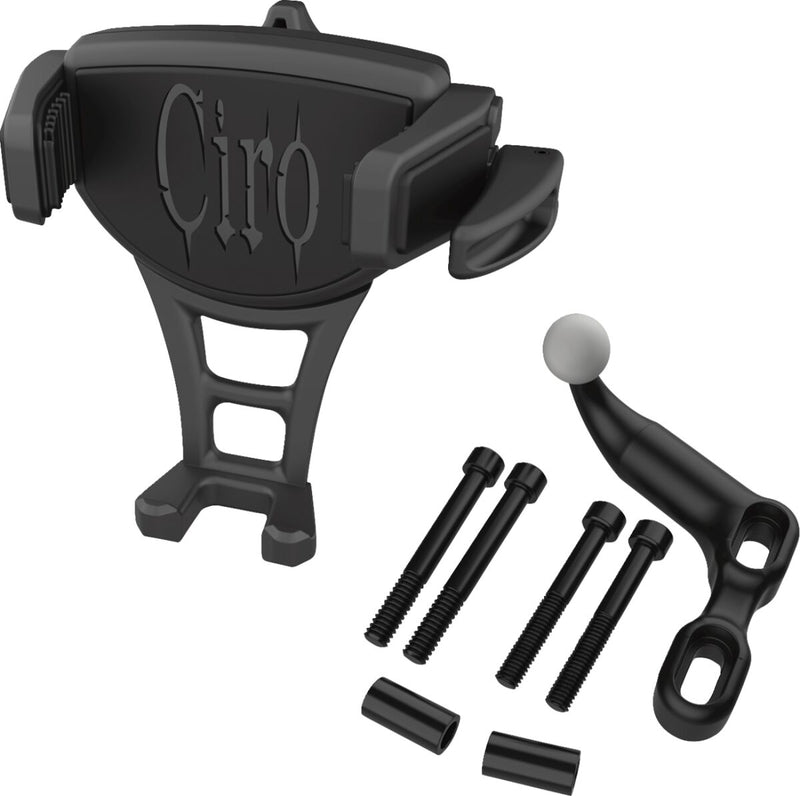 Ciro Constrictor Phone Holder Constrictor™ Black Flat Standard Aluminium Plastic Kit