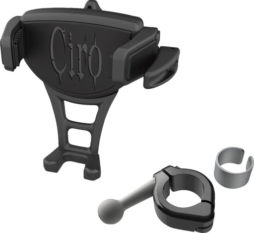 Ciro Constrictor Phone Holder Constrictor™ Black Flat Universal Aluminium Plastic Kit