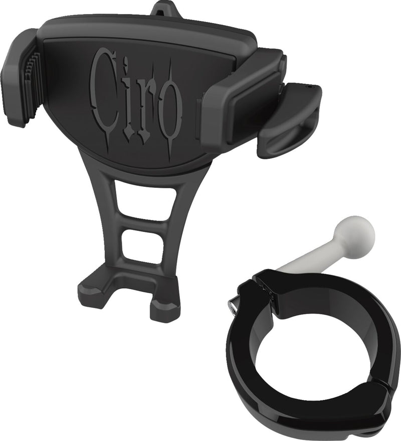Ciro Constrictor Phone Holder Constrictor™ Black Flat Universal Aluminium Plastic Kit