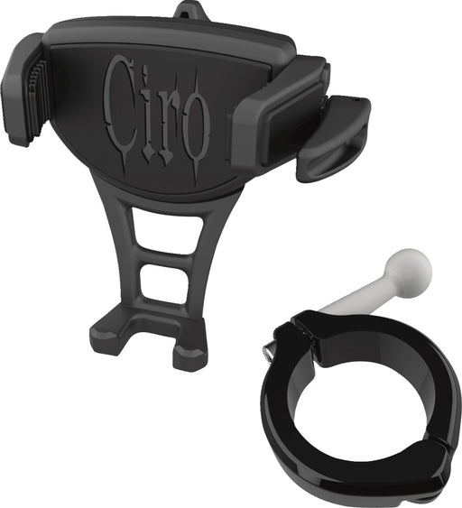 Ciro Constrictor Phone Holder Constrictor™ Black Flat Universal Aluminium Plastic Kit