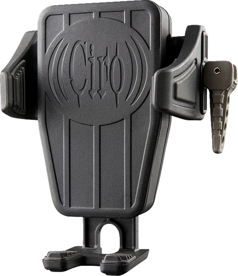 Ciro Gen 2 Cybercharger® Phone Holder Black Flat Universal Plastic Kit