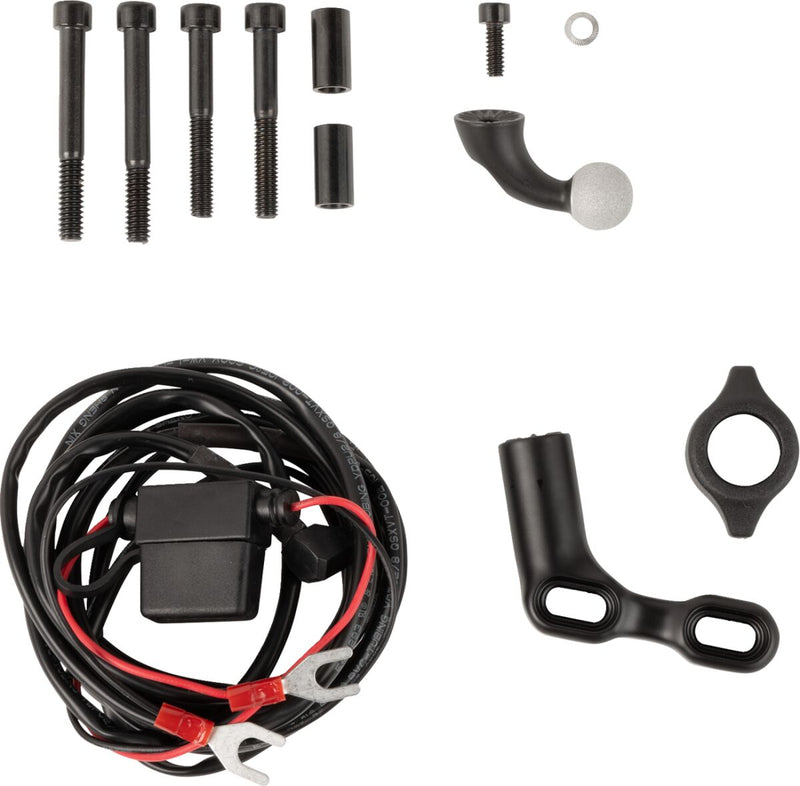 Ciro Gen 2 Cybercharger® Phone Holder Black Flat Universal Plastic Kit
