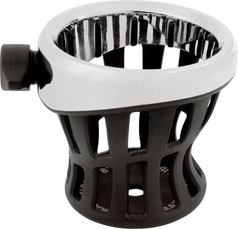 Ciro Gen 2 Drink Holder Black Chrome Silver Standard Aluminium Plastic Kit