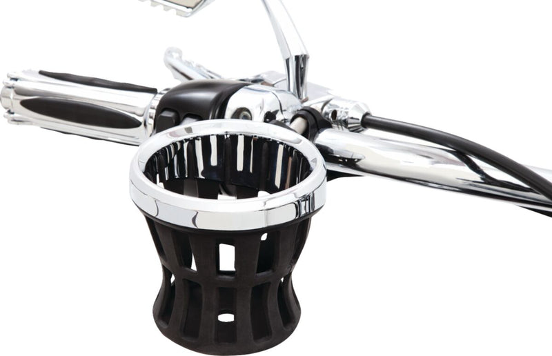 Ciro Gen 2 Drink Holder Chrome Silver Universal Aluminium Plastic Kit
