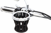 Ciro Gen 2 Drink Holder Black Chrome Silver Universal Aluminium Plastic Kit