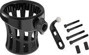 Ciro Gen 2 Drink Holder Black Polished Standard Aluminium Plastic Kit