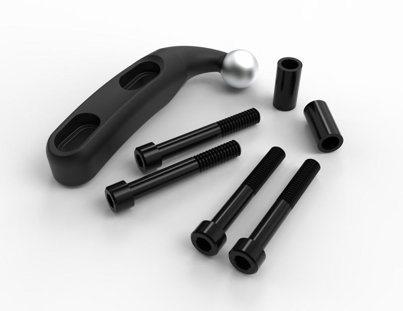 Ciro Gen 2 Drink Holder Black Polished Standard Aluminium Plastic Kit