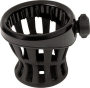 Ciro Gen 2 Drink Holder for 1996-2013 Harley-Davidson Black Polished Standard Aluminium Plastic Kit