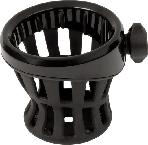 Ciro Gen 2 Drink Holder for 1996-2013 Harley-Davidson Black Polished Standard Aluminium Plastic Kit