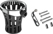 Ciro Gen 2 Drink Holder Big Ass® Black Chrome Silver Standard Aluminium Plastic Kit