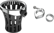 Ciro Gen 2 Drink Holder Big Ass® Black Chrome Silver Universal Aluminium Plastic Kit