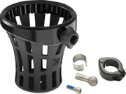 Ciro Gen 2 Drink Holder Big Ass® Black Polished Universal Aluminium Plastic Kit