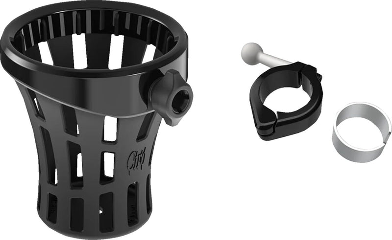 Ciro Gen 2 Drink Holder Big Ass® Black Polished Universal Aluminium Plastic Kit