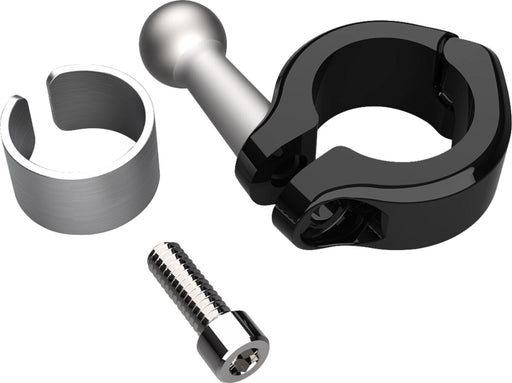 Ciro Gen 2 Aluminium Clamp Mount Black Polished Universal Accessory Drink Kit