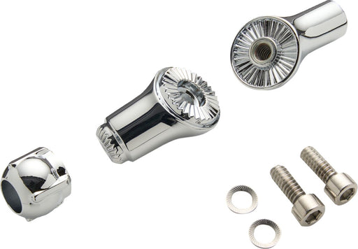 Ciro Adjust-A-Ball Post Joint Adapter Chrome Silver Universal Accessory Mounting Aluminium Kit