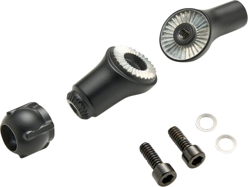 Ciro Adjust-A-Ball Post Joint Adapter Black Polished Universal Accessory Mounting Aluminium Kit