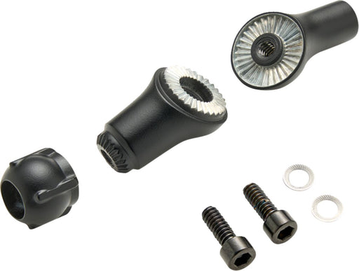 Ciro Adjust-A-Ball Post Joint Adapter Black Polished Universal Accessory Mounting Aluminium Kit