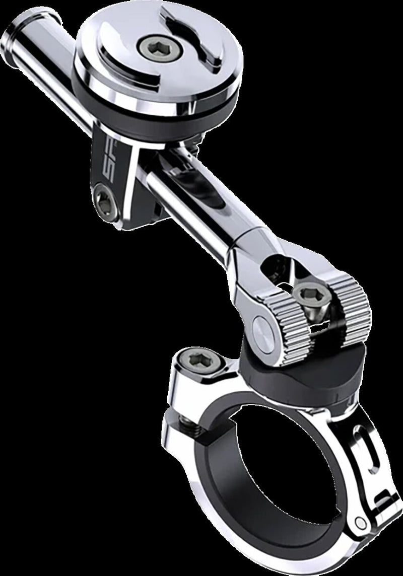 SP Connect 3D Phone Mount Chrome Silver Aluminium Kit #52878