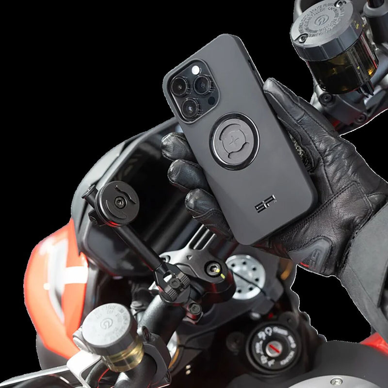SP Connect 3D Phone Mount Black Flat Aluminium Kit #52871
