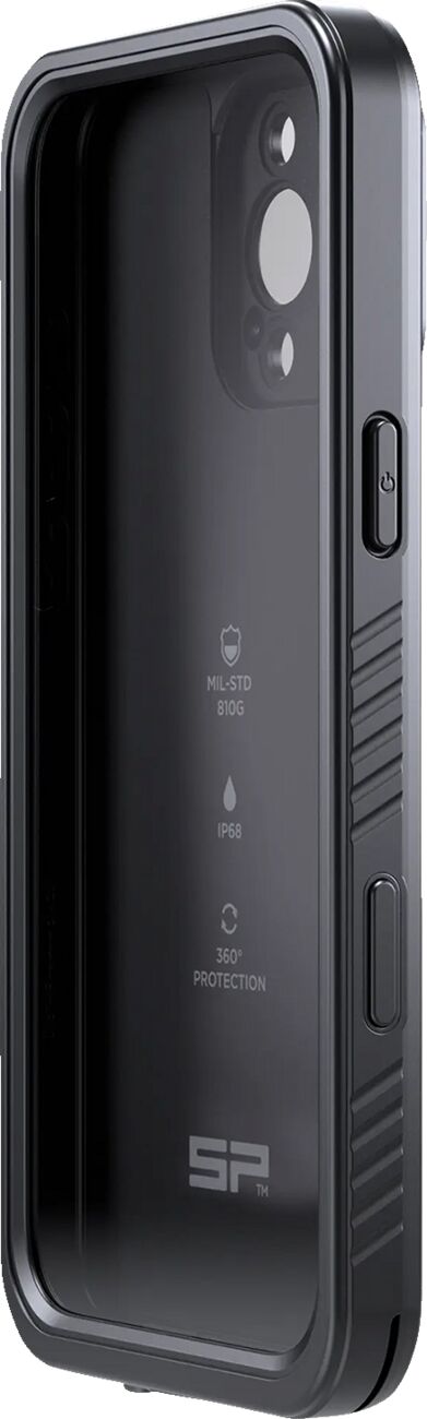 SP Connect Xtreme SPC+ Case Black Flat Phone Glass Plastic #52912