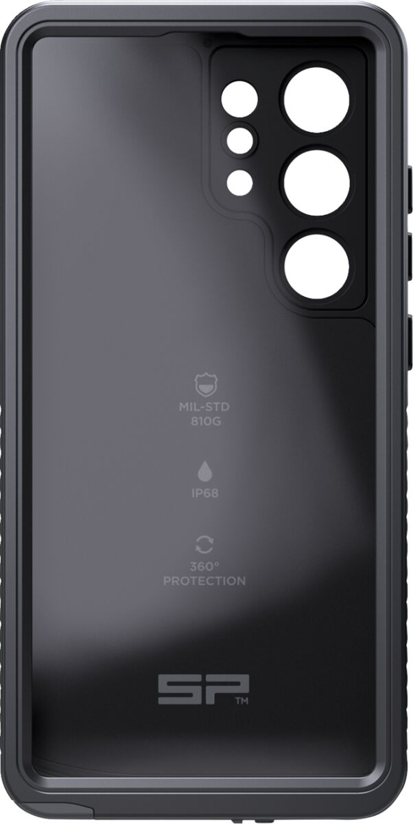 SP Connect Xtreme SPC+ Case Black Flat Phone Glass Plastic Each