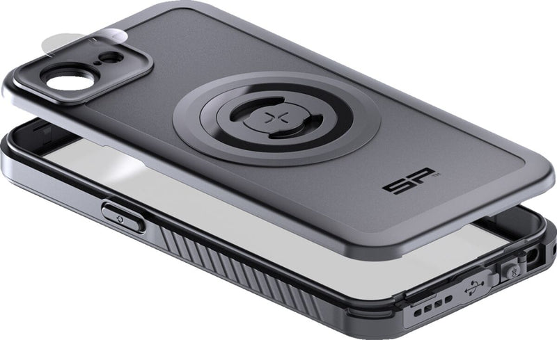 SP Connect Xtreme SPC+ Case Black Flat Phone Glass Plastic #52917